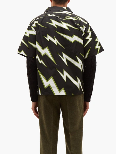 Prada lightning bolt cheap shirt