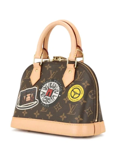 Pre-owned Louis Vuitton  Alma Bb 2way Bag In Brown