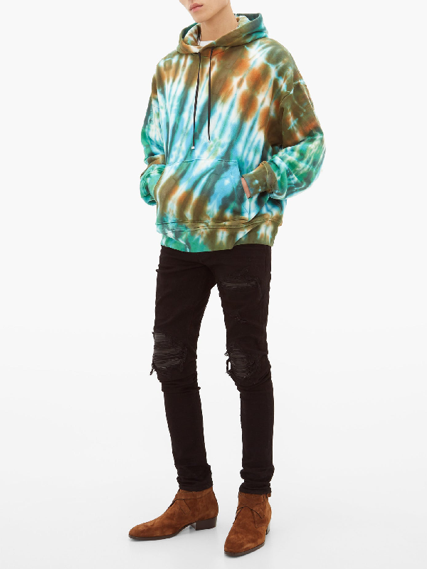 mike amiri tie dye hoodie