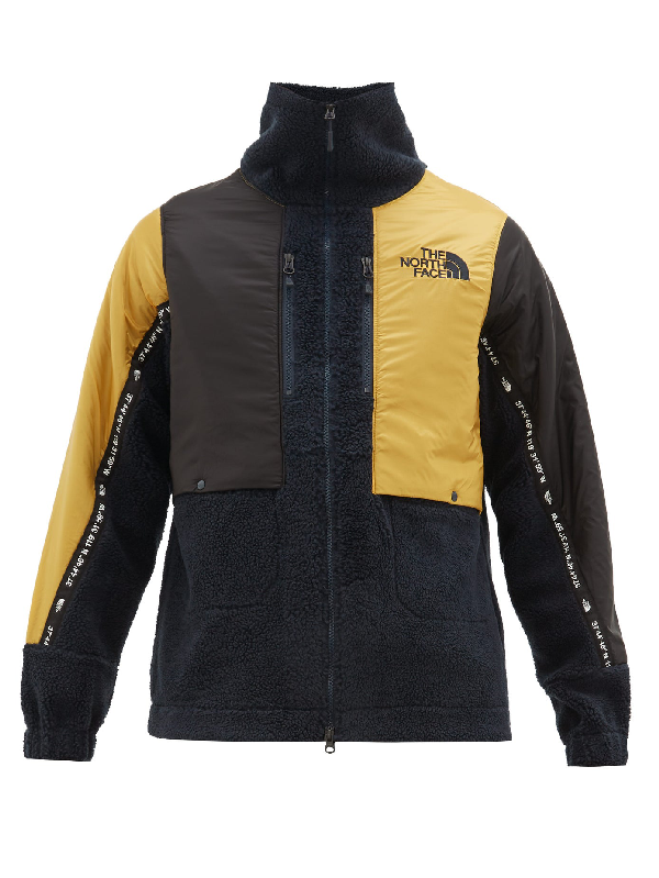 black north face fleece jacket
