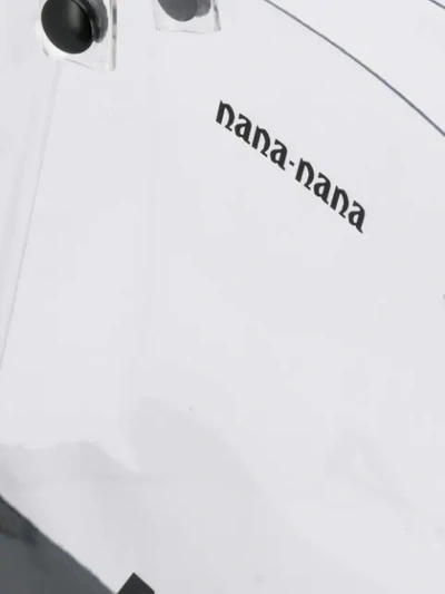 Shop Nana-nana A4 Tote Bag - White