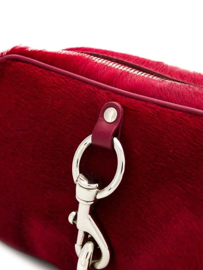 Shop Rebecca Minkoff Lobster Lock Belt Bag In Red