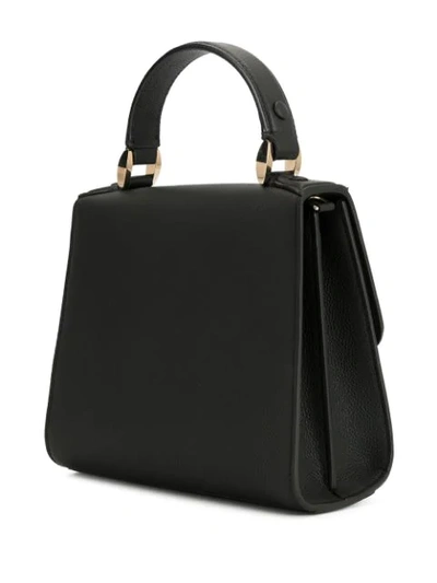 Shop Giorgio Armani Le Sac Shoulder Bag In Black