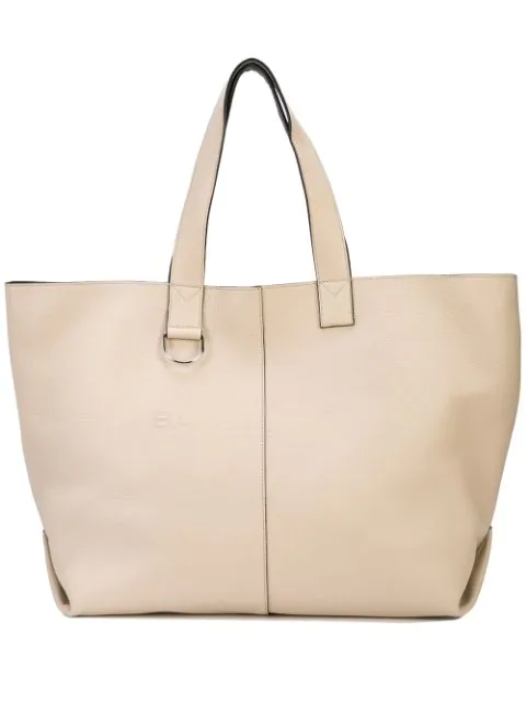 black reversible tote bag