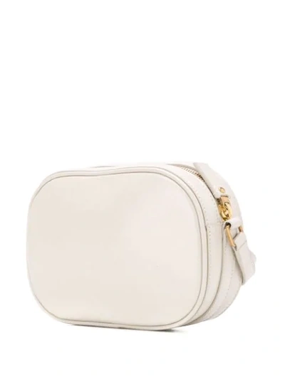 Shop Saint Laurent Le 61 Camera Bag In Neutrals