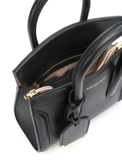 Shop Alexander Mcqueen Heroine 21 Tote In Black