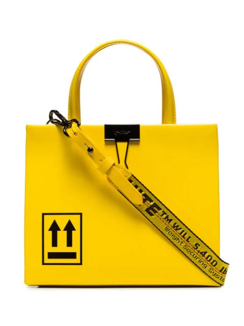 yellow box bag