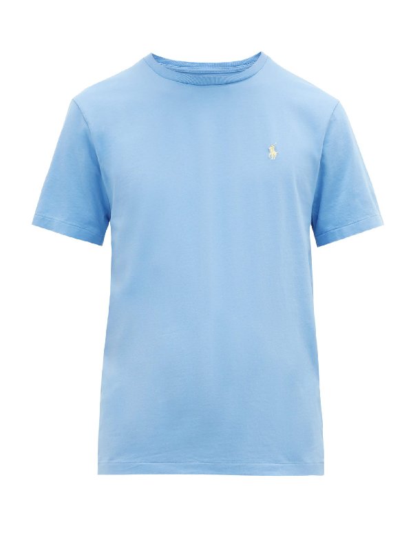 ralph lauren polo shirt light blue
