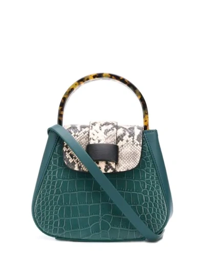 Shop Nico Giani Myria Tote Bag In Green