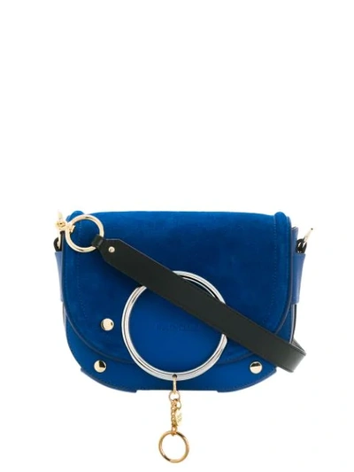Shop See By Chloé Mara Crossbody Bag In Blue