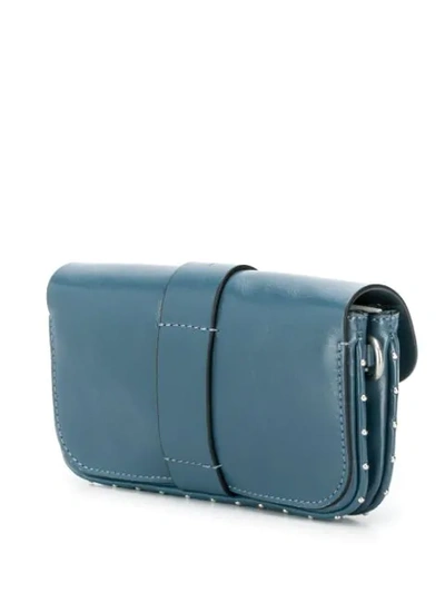 Shop Zadig & Voltaire X Kate Moss Kate Wallet Bag In Blue