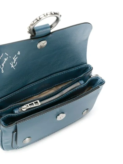 Shop Zadig & Voltaire X Kate Moss Kate Wallet Bag In Blue