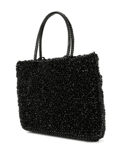 Shop Anteprima Mittelgrosse 'sempre Ii' Handtasche In Black