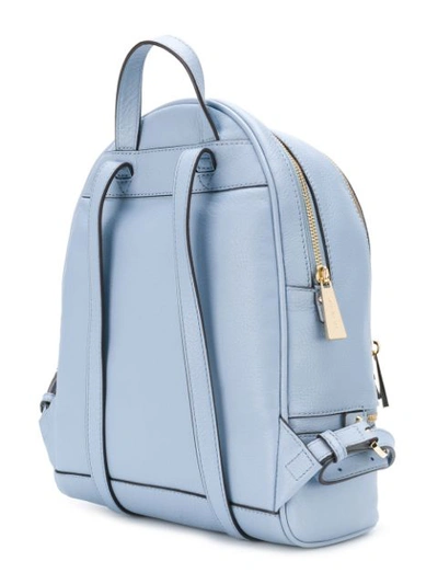 Shop Michael Michael Kors Small 'rhea' Backpack - Blue