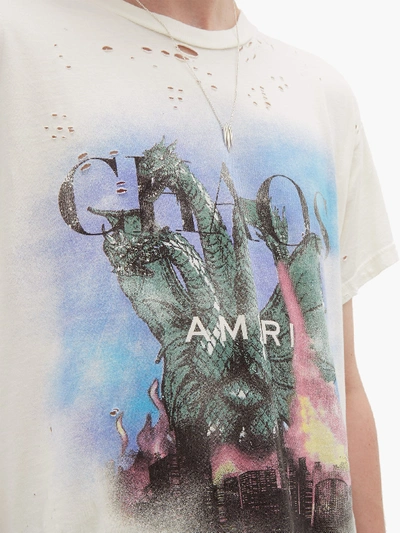 Chaos Amiri T Shirt  Shirts, Print clothes, T shirt