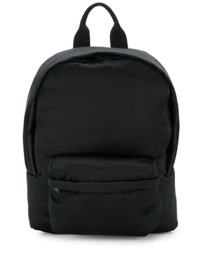Shop Mm6 Maison Margiela Padded Backpack In T8013 Black