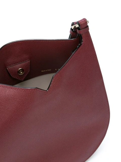 Shop Valextra Small Weekend Shoulder Bag In Red