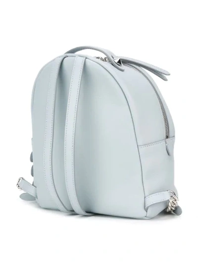 Shop Fendi Mini Backpack In Blue