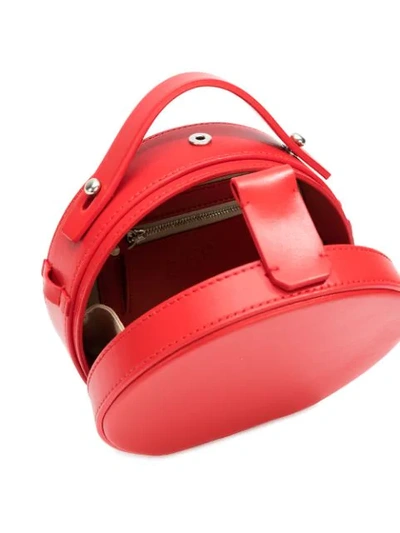Shop Nico Giani Tunilla Mini Shoulder Bag In Red