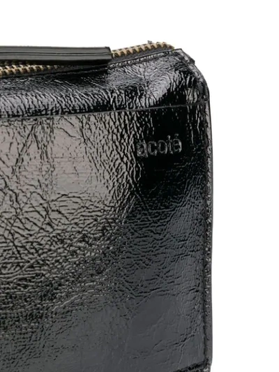 Shop Cotélac Top-zip Bag In Black
