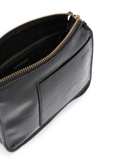 Shop Cotélac Top-zip Bag In Black