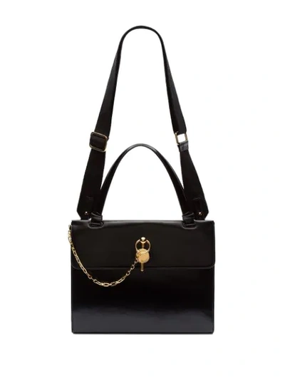 Shop Jw Anderson Frame Keyts Tote In Black