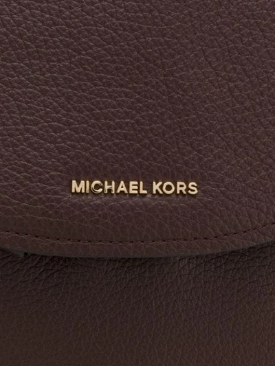 Shop Michael Michael Kors Evie Backpack In Red