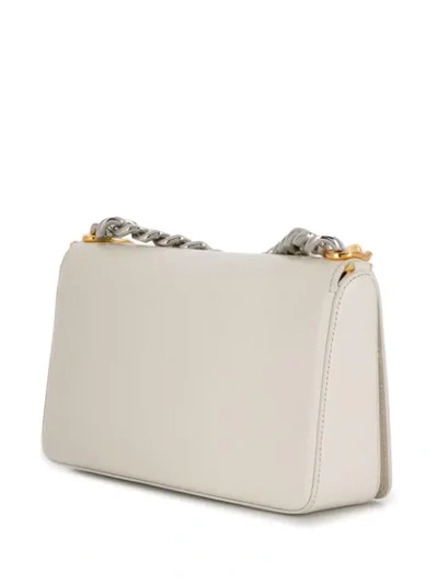 Shop Tom Ford Tf Chain Shoulder Bag In White