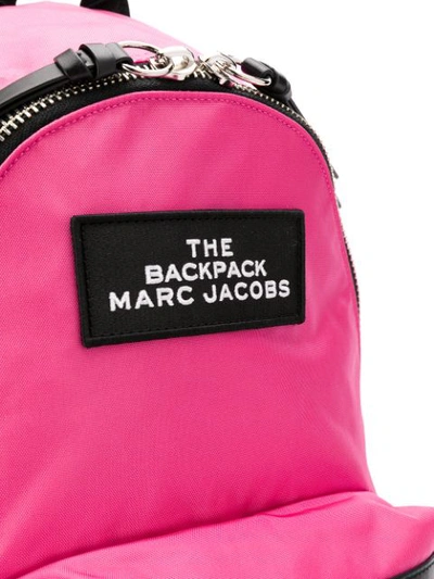 Shop Marc Jacobs The Medium Backpack In Pink