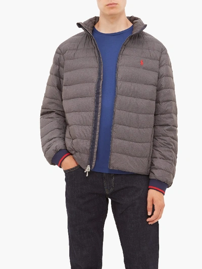 Polo Ralph Lauren Holden V2 Shell Down-padded Jacket In Grey | ModeSens