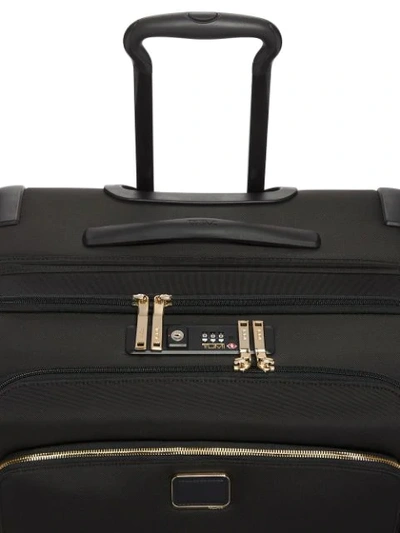 Shop Tumi Jordan Trolley In Black/gold