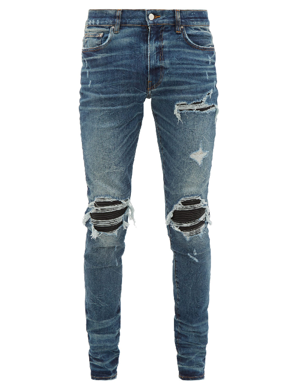 amiri jeans dark blue