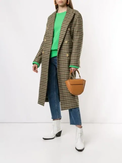 Shop Wandler Mini Hortensia Bag In Brown