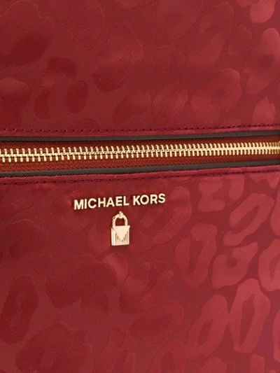 Shop Michael Michael Kors Grosser 'kelsey' Rucksack In Red