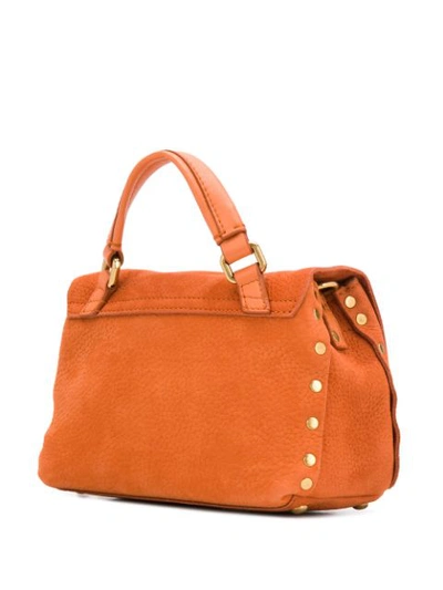 Shop Zanellato Small Cross Body Bag In Orange