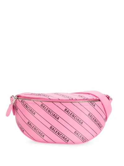 Shop Balenciaga 'souvenir Xxs' Handtasche In Pink