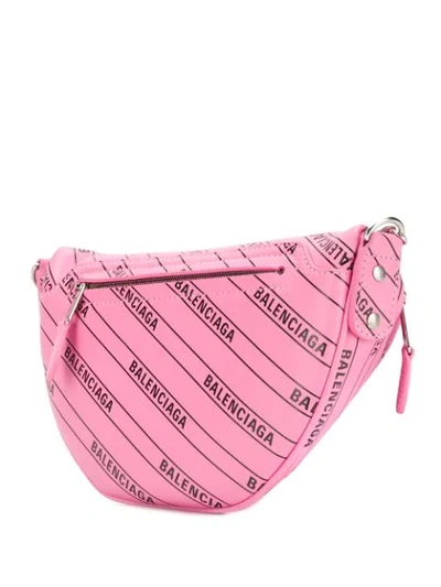 Shop Balenciaga 'souvenir Xxs' Handtasche In Pink