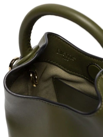 Shop Elleme Mini Madeleine Tote Bag In Green