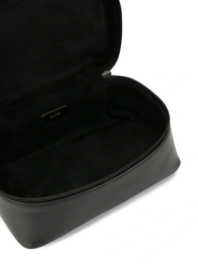 Pre-owned Gucci Horsebit Cosmetic Box In Black