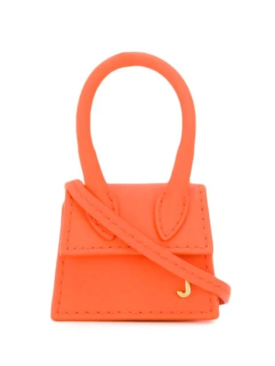 Shop Jacquemus Le Chiquiti Mini Bag In Orange