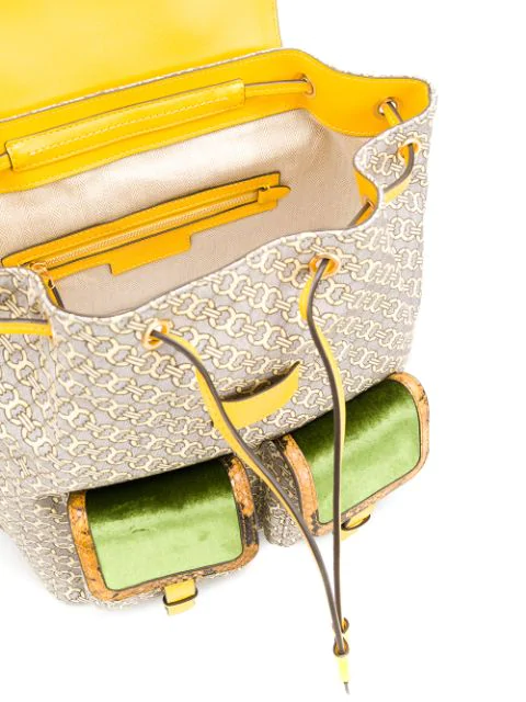 tory burch carter flap backpack