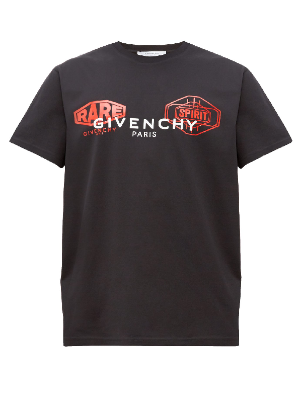 givenchy black red t shirt