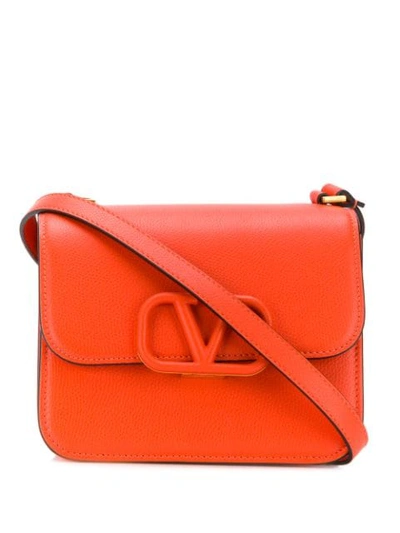 Shop Valentino Garavani Vsling Crossbody Bag In Red