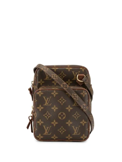 Pre-owned Louis Vuitton  X Comme Des Garçons Sac 2 Poches Crossbody Bag In Brown