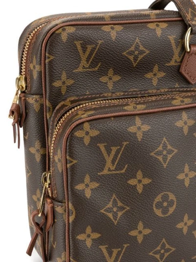 Pre-owned Louis Vuitton  X Comme Des Garçons Sac 2 Poches Crossbody Bag In Brown