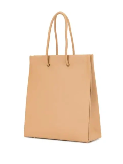 Shop Medea Short  Shoulder Bag In Neutrals