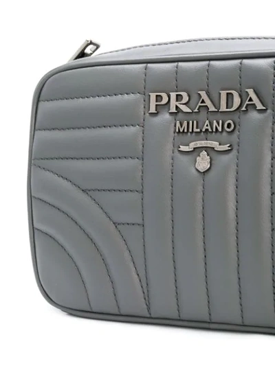 Shop Prada Diagramme Cross Body Bag In Foxjg Mercurio 3