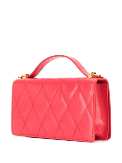 Shop Givenchy Mini Gv3 Crossbody Bag In Pink