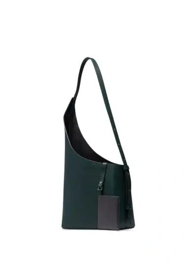 Shop Aesther Ekme 'lune' Beuteltasche In Green