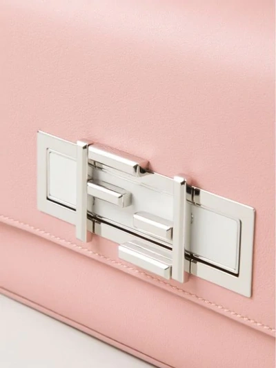 Shop Fendi '3baguette' Shoulder Bag In Pink